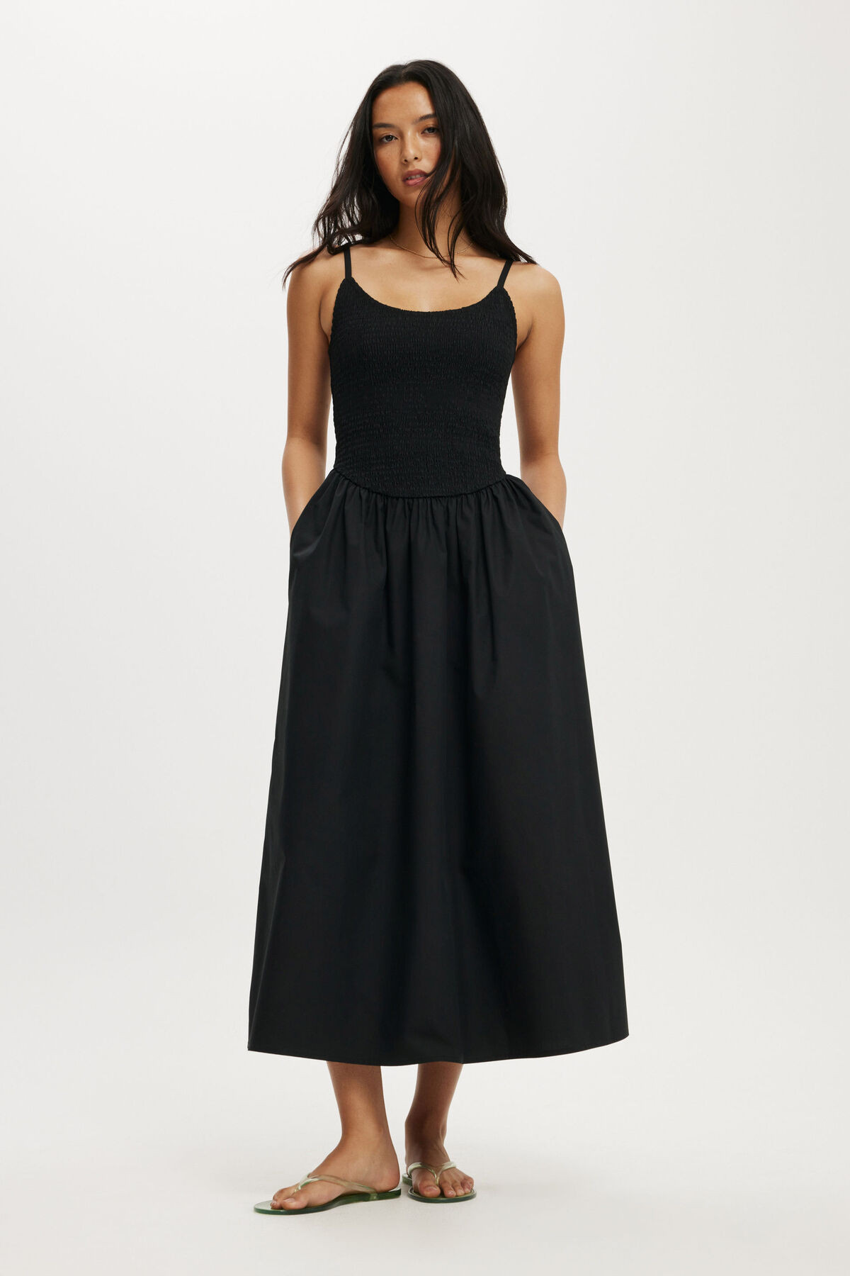 Remy Shirred Bodice Maxi Dress | Cotton On (US)