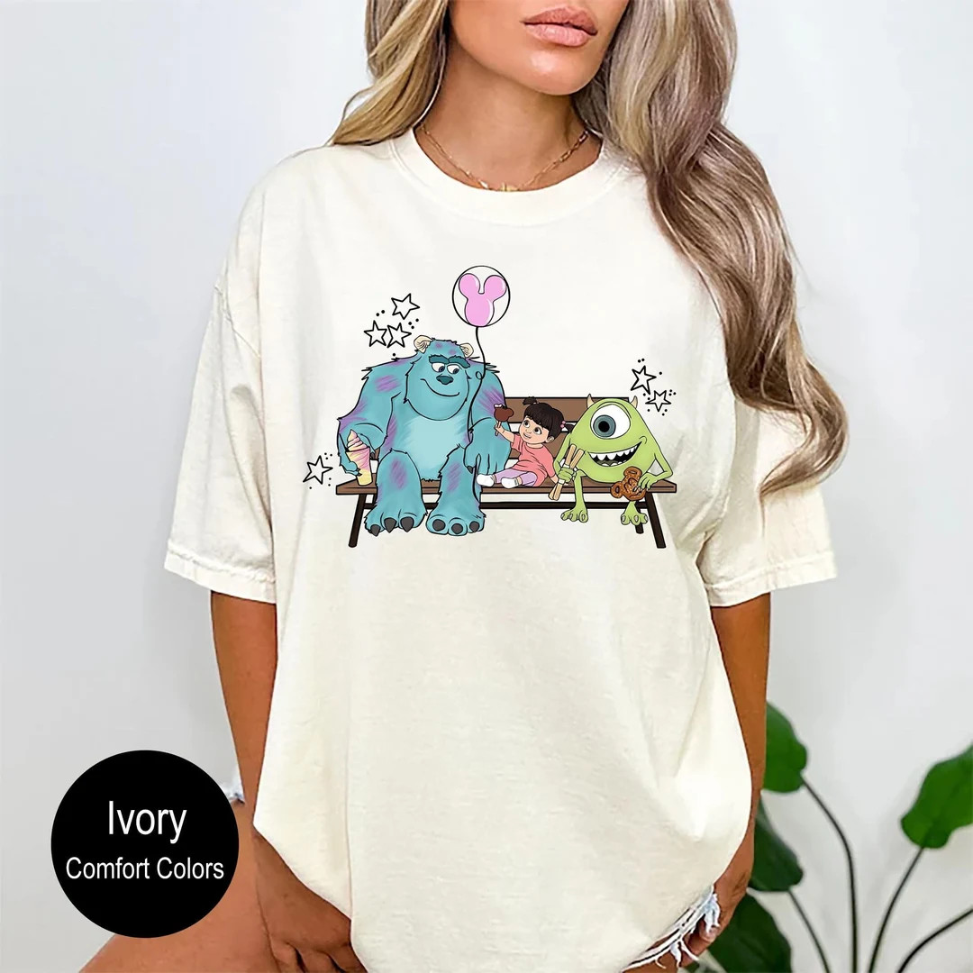 Vintage Disney Monster Inc Shirts, Cute Sulley and Boo T-shirt, Monsters University Shirts, Disne... | Etsy (US)