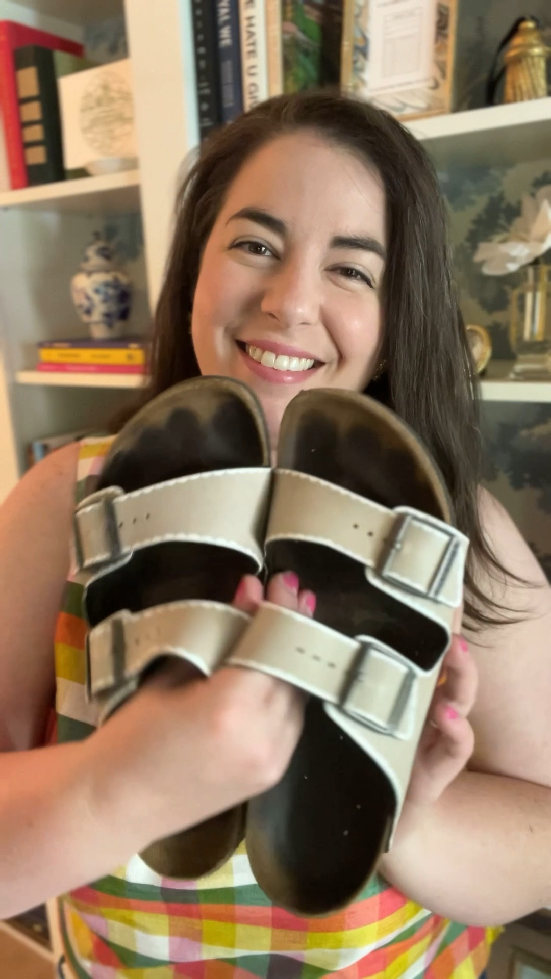 An easy DIY with your summer sandals like Birkenstocks! Plus this top comes in petite standard and plus size 🙌

#LTKSeasonal #LTKPlusSize #LTKPetite