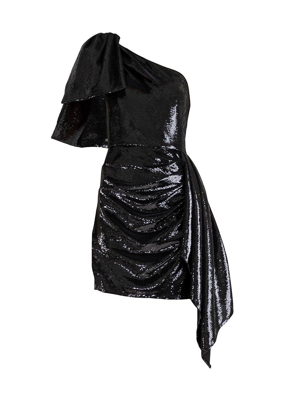 Catalaya Sequined One-Shoulder Minidress | Saks Fifth Avenue