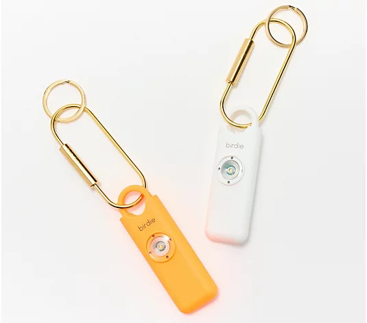 Birdie Set of 2 Personal Safety Alarms - QVC.com | QVC