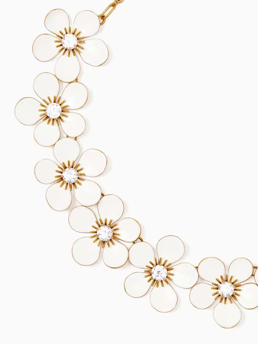 Spring Scene Flower Necklace | Kate Spade Outlet