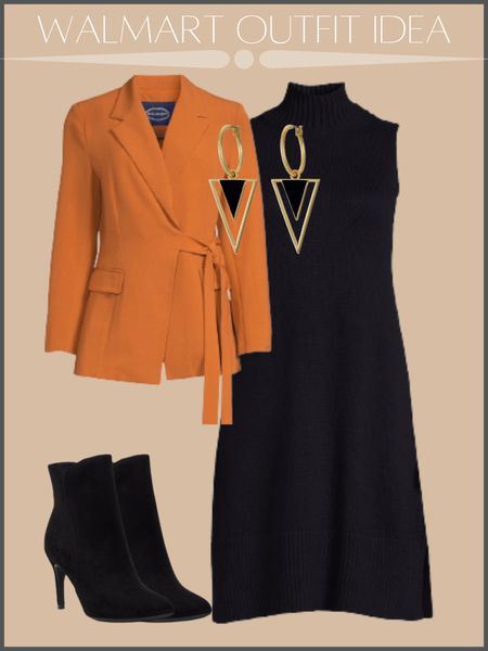 Walmart outfit idea/ fall outfit idea





Fall dress/ teacher outfit/ workwear/ work blazer/ fall blazer/ fall booties/ stiletto booties 

#LTKworkwear #LTKSeasonal #LTKshoecrush