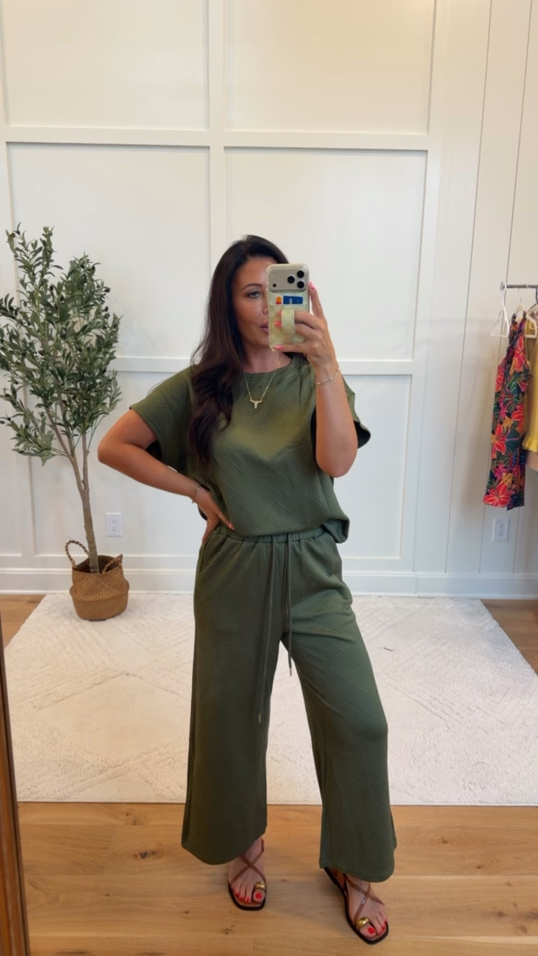 Olive Textured Matching Set
Comfort and style in one outfit! 💚 This textured matching set is lightweight, flattering, and makes getting dressed so easy while still looking put together.
#LTKStyle #MatchingSet #EffortlessStyle #EverydayFashion #NeutralStyle #CasualChic #FallTransition #OOTD #LTKFashion #StyleGoals

#LTKOver40 #LTKSeasonal #LTKmomlife