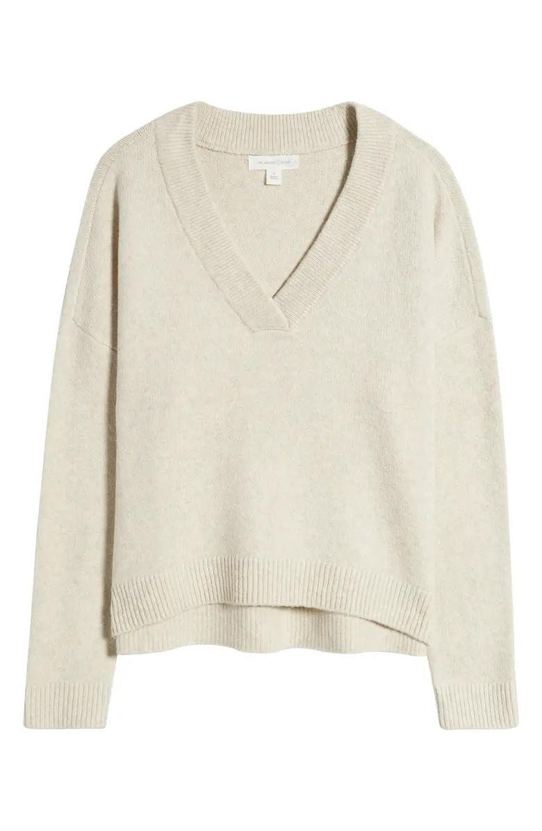Oversize V-Neck Sweater | Nordstrom