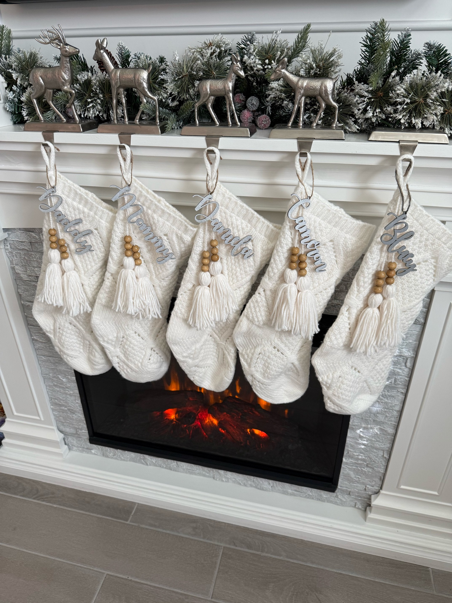 Stocking lineup 🎄✨

#LTKSeasonal #LTKHoliday #LTKHome