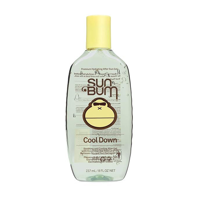 Sun Bum Cool Down Aloe Vera Gel | Vegan and Hypoallergenic After Sun Care with Cocoa Butter to So... | Amazon (US)