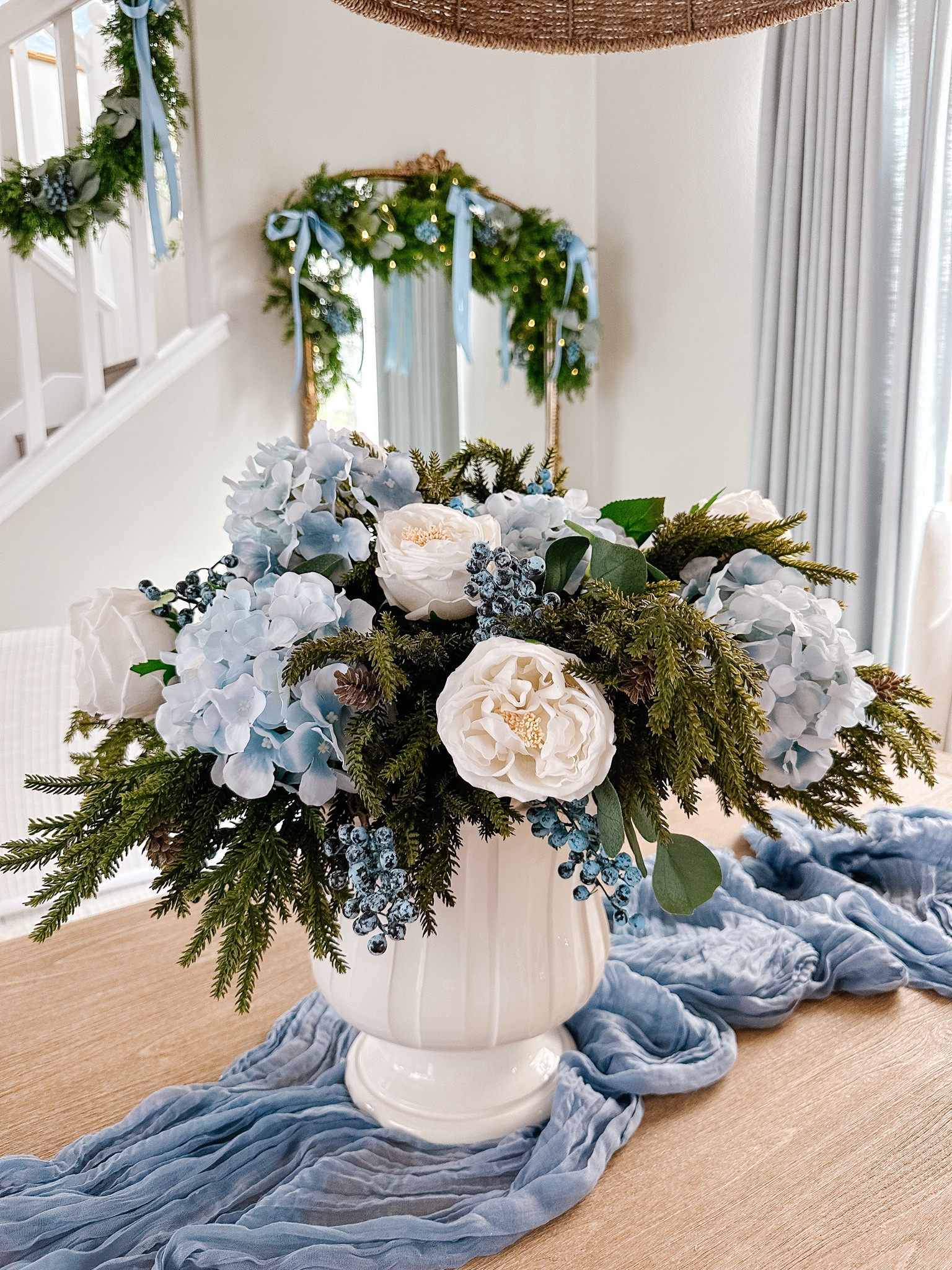 A very Bridgerton inspired Christmas arrangement for your holiday tablescapes. 

#LTKHoliday #LTKSeasonal #LTKHome