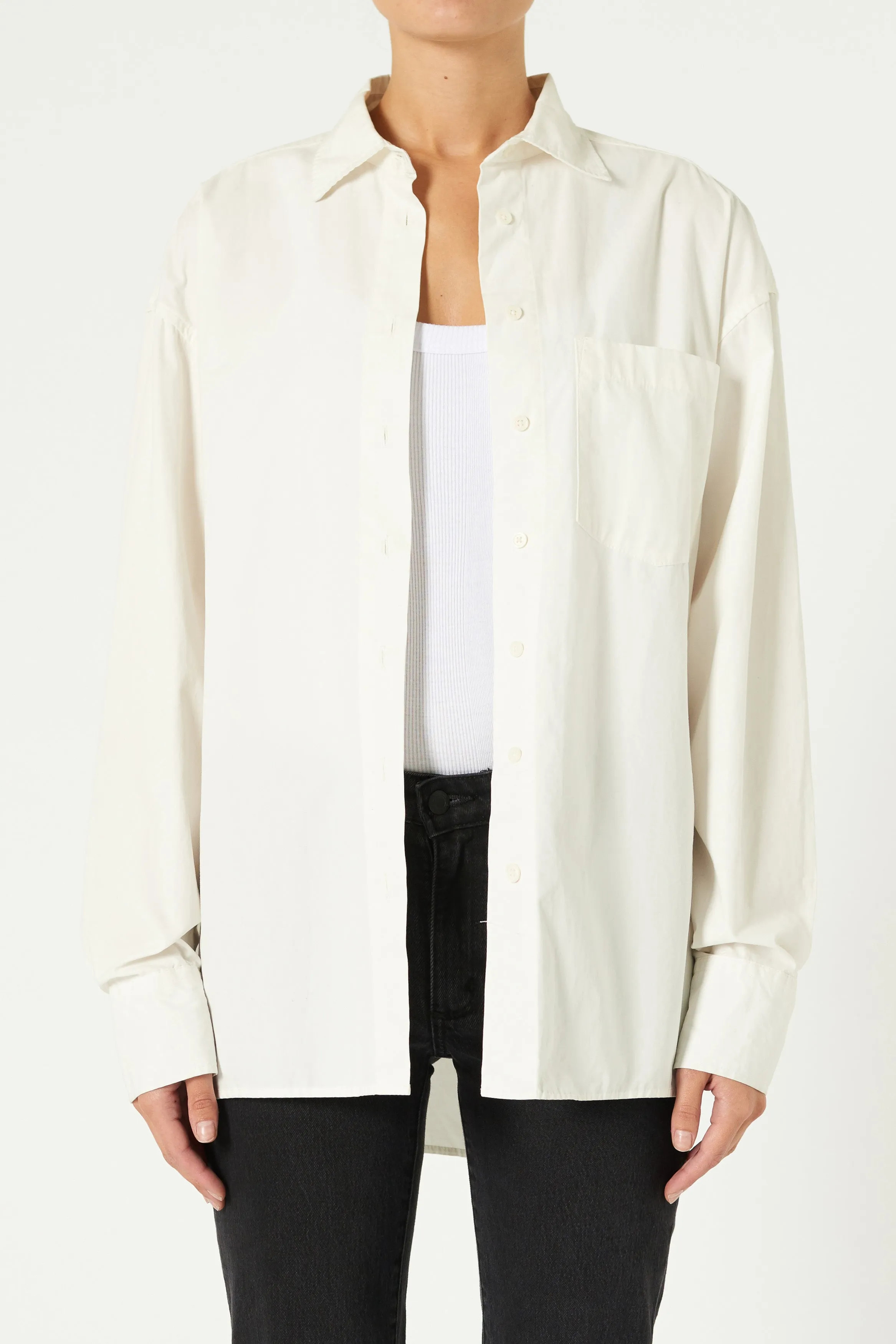 Barrett Shirt - White | Neuw Denim