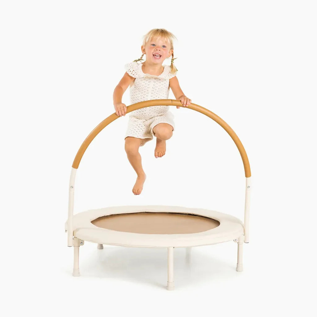 Gathre Toddler Trampoline - Ivory | REBEL (formerly Rebelstork)