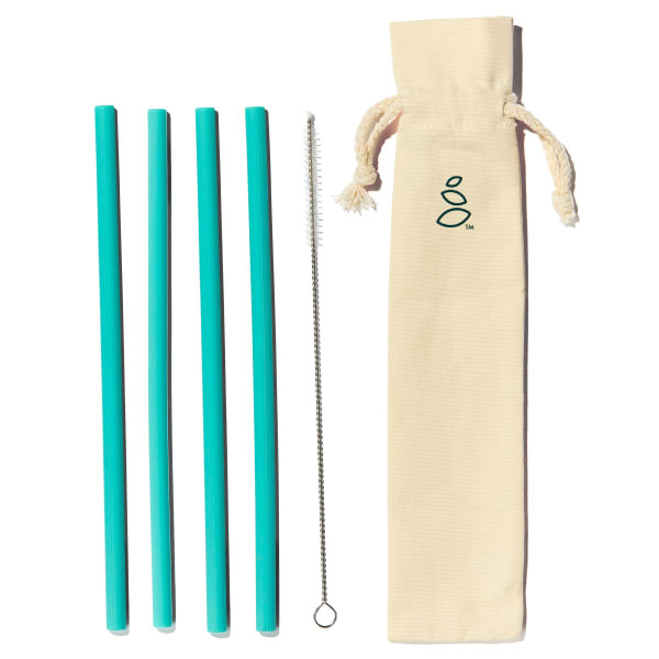 Grove Co. - Silicone Straws - Blue | Grove