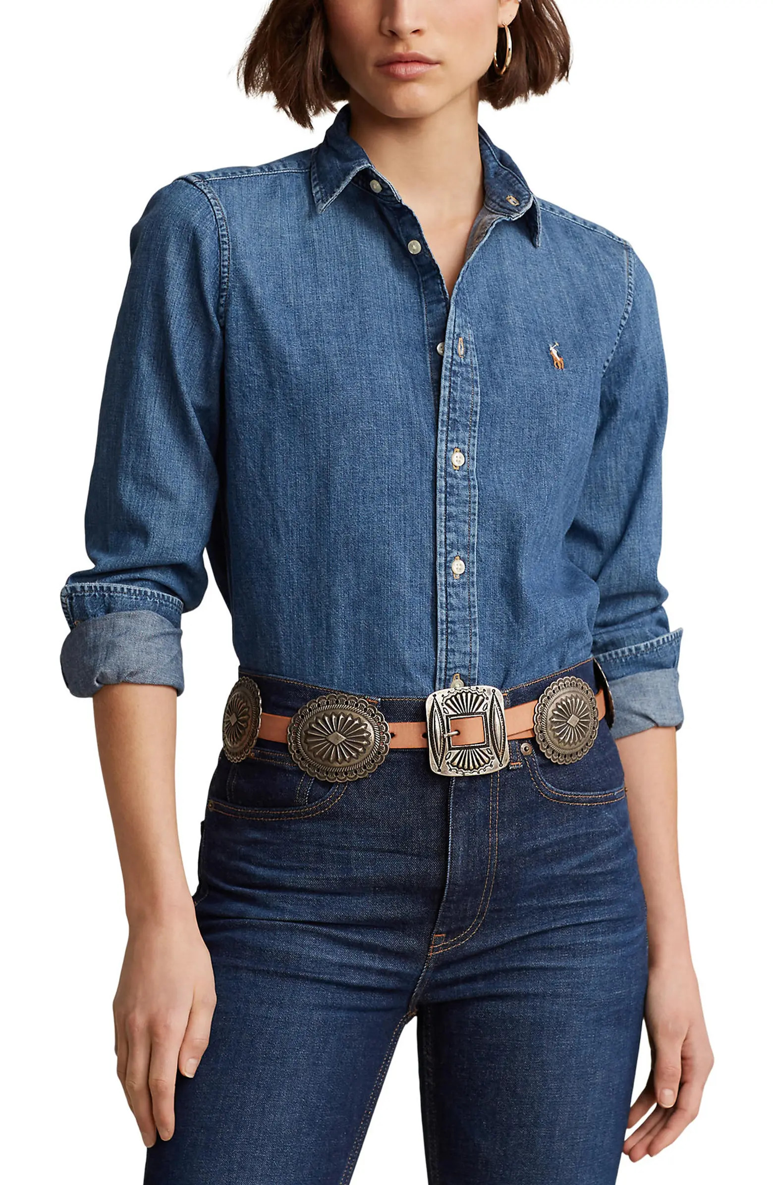 Polo Ralph Lauren Denim Button-Up Shirt | Nordstrom | Nordstrom