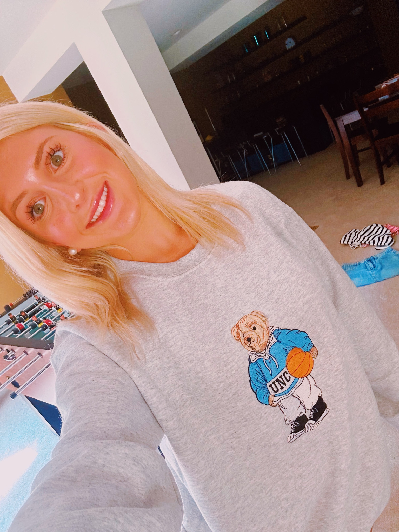 custom college embroidered crew neck!! 🩵🩵

#LTKBacktoSchool #LTKStyleTip
