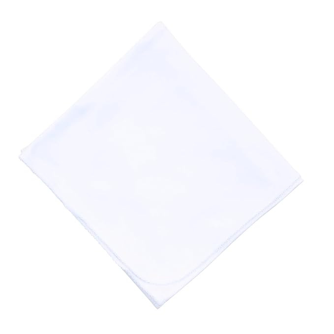 Magnolia Baby White Pima Cotton Receiving Blanket | Amazon (US)
