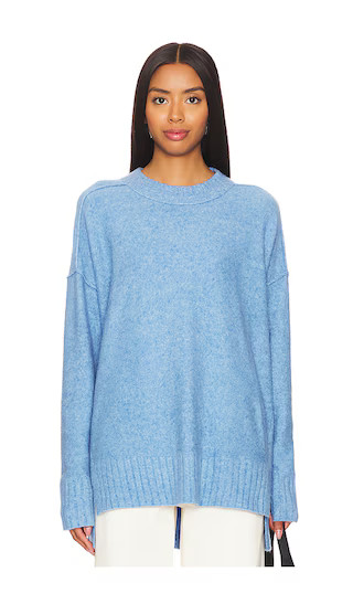 Free People Phoebe Pullover in Blue. - size M | Revolve Clothing (Global)