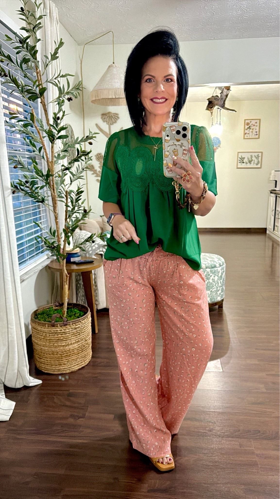business casual workwear
Work outfits 
Fall outfits 
Teacher outfits 

Dokotoo Women's Lace Blouse Flared Short Sleeve Embroidered Mesh Shirts
Babydoll Shirts,Flowy Boho Clothes,Summer Outfits,Elegant Tops,Crewneck,Stylish Cute Blouse,Cotton,Flared Sleeve,Patchwork
Size small TTS 

Celebrity Pink Women's Pull On Wide Leg Pant size small TTS 

Womens Platform Chunky Heels Mules Square Open Toe High Heeled Sandals Slip On Slides Dress Shoes

#LTKootd #LTKOver40 #LTKWorkwear