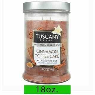 Tuscany Candle™ Triple Pour Glass Jar Candle Cinnamon Coffee Cake | Kroger