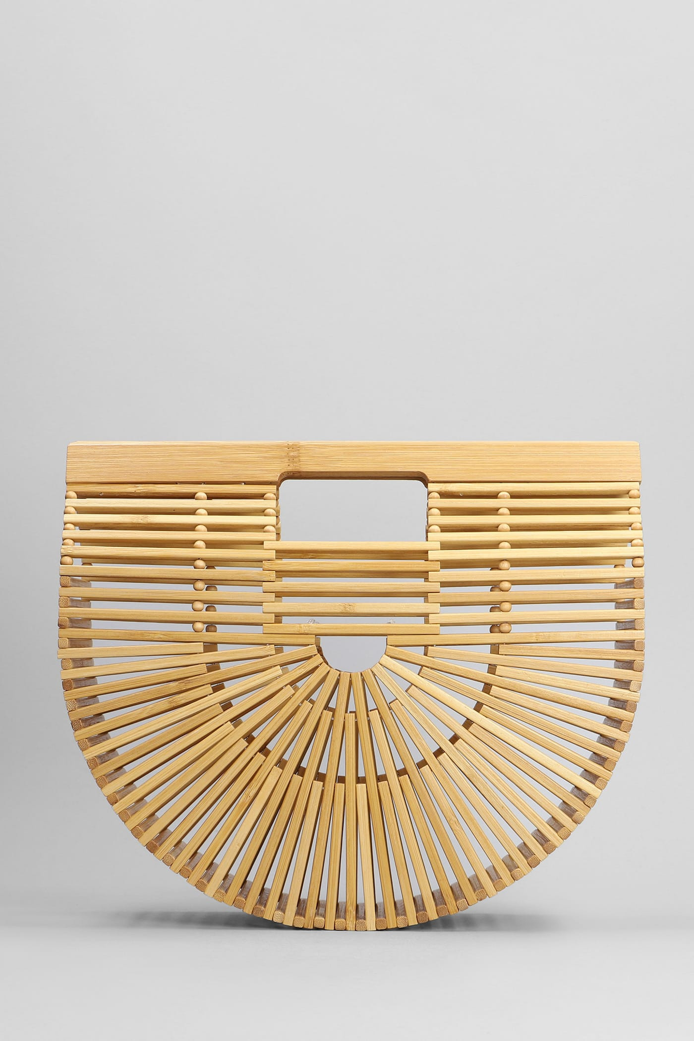 Cult Gaia Gaias Small Hand Bag In Beige Bamboo | Italist.com US