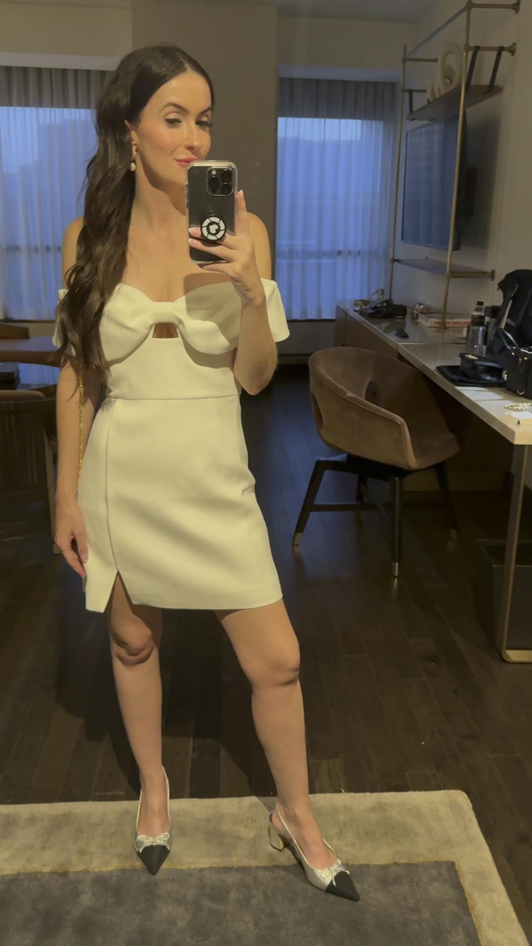 Calling all brides! If you need a fun, cheeky little dress for an event - this one is on major sale! I loved this one and the fit. I sized up one bc I have a larger top. 

#LTKParties #LTKSaleAlert #LTKWatchNow