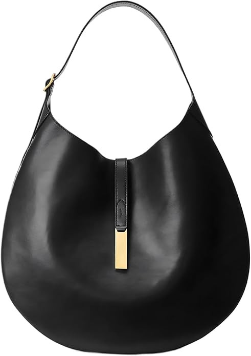 Women’s Suede & Split Leather Hobo Shoulder Bag Soft Texture Large Capacity Magnetic Closure Da... | Amazon (US)