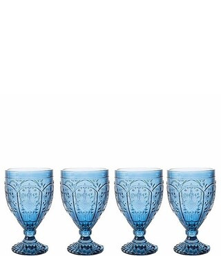 Fitz and FloydRed Trestle Goblets, Set of 4 | Dillard's