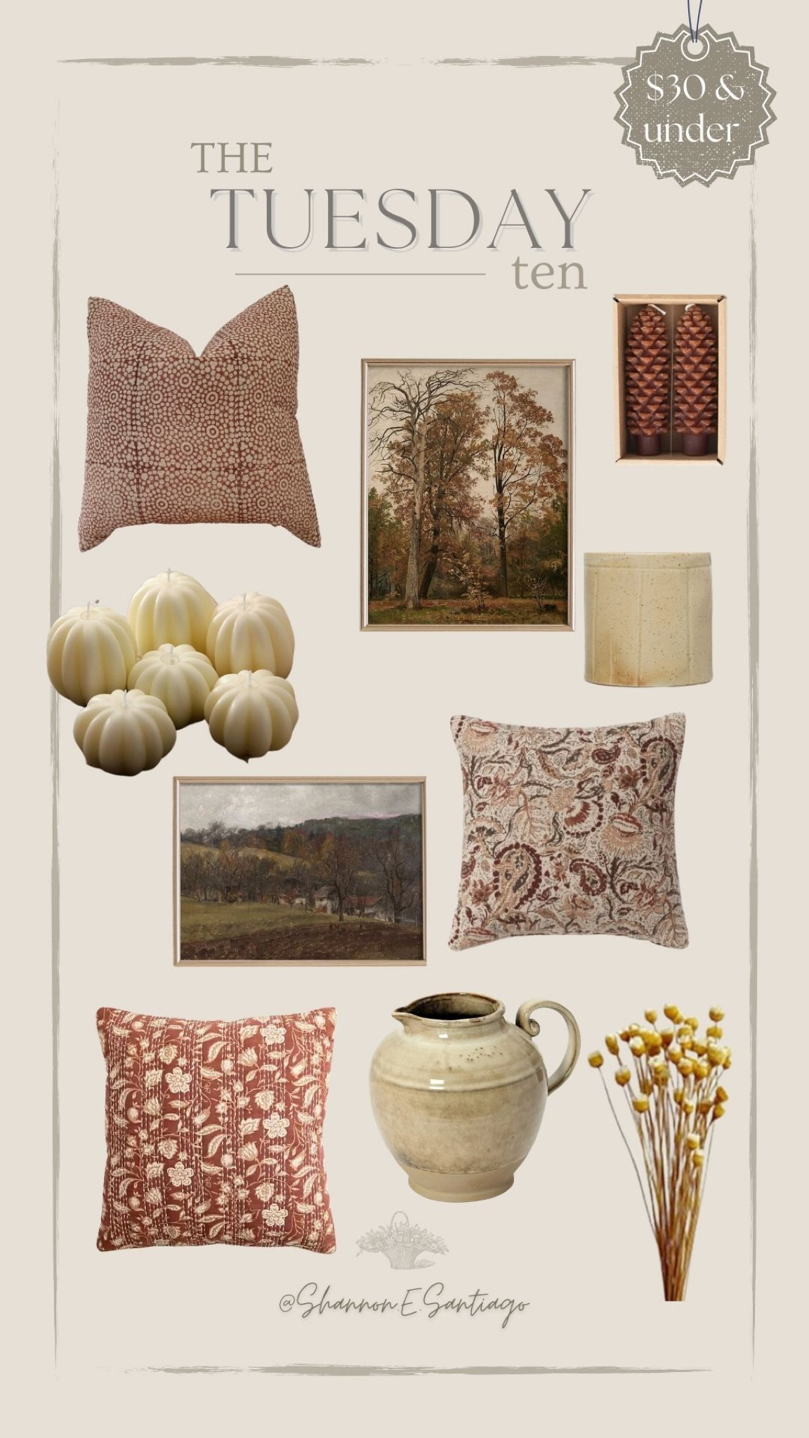 Fall decor, rust decor, vintage modern style, budget fall decor, target finds, Amazon finds, cottage style, vintage home style, transitional fall decor, budget fall decor 