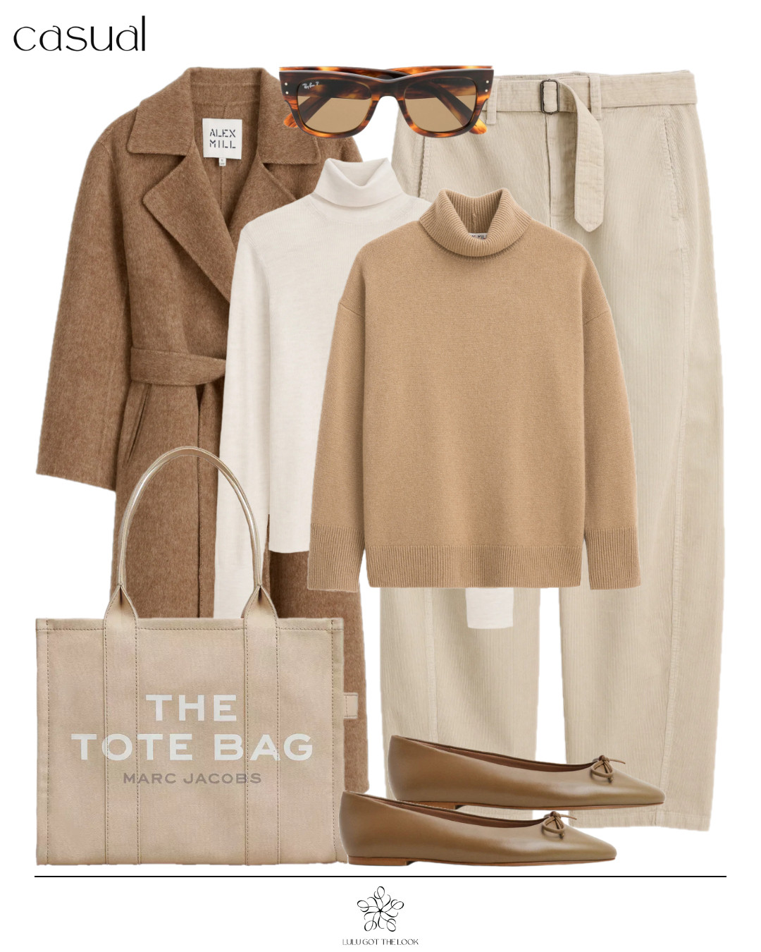 4 casual looks: neutrals - look 3 

 #LTKootd #LTKSeasonal #LTKU