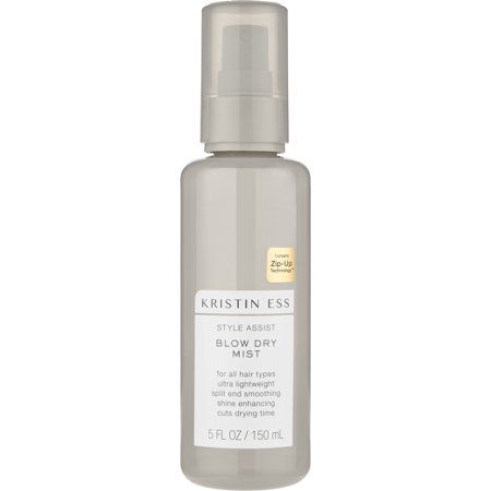 Kristin Ess Style Assist Blow Dry Mist - Ultra lightweight, Split end smoothing, Shine enhancing, Cu | Walmart (US)