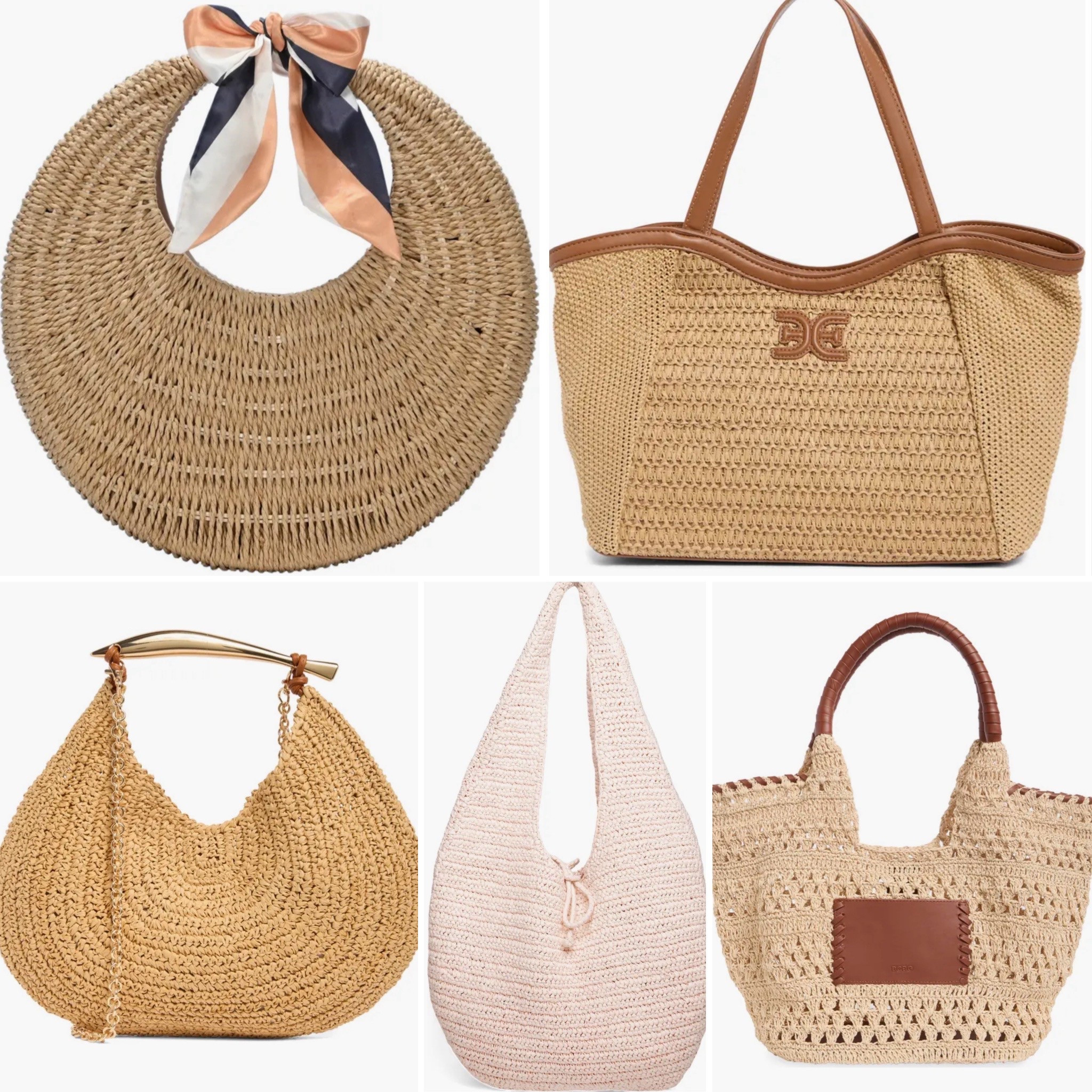 Affordable vacation bags, straw bags, raffia bags, crochet bags 

#LTKSeasonal #LTKSaleAlert #LTKItBag
