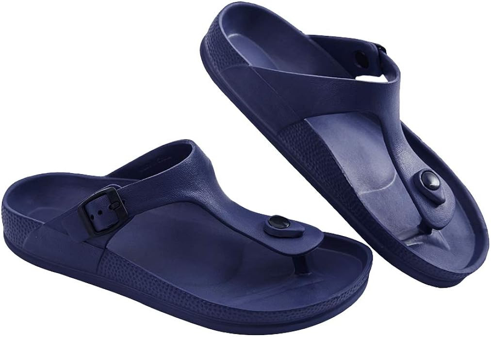 Luffymomo Comfort Footbed Eva Flip fiop Thong Sandals for Womens | Amazon (US)