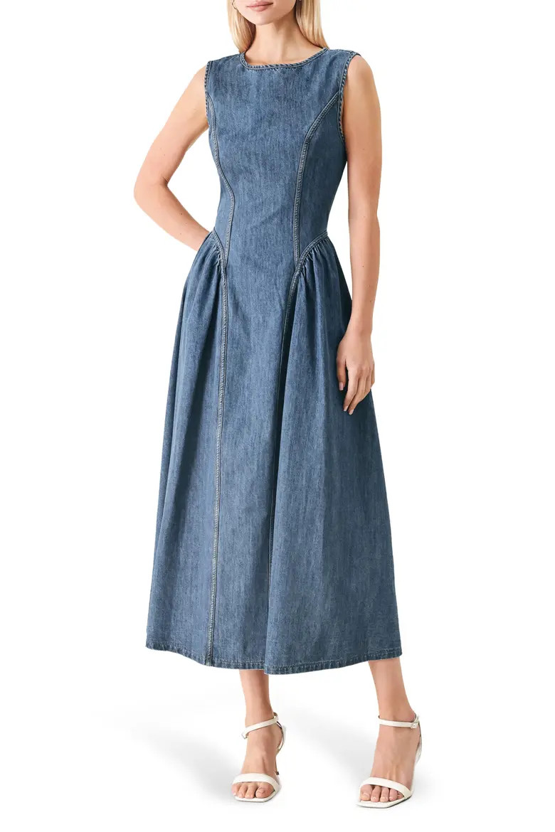 Denim Midi Dress (Women) | Nordstromrack | Nordstrom Rack