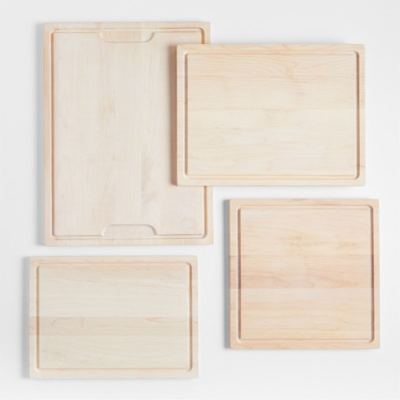 Crate & Barrel Maple Face-Grain Cutting Boards | Crate & Barrel | Crate & Barrel