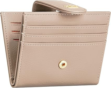 GEEAD Small Wallets for Women Slim Bifold Credit Card Holder Minimalist Zipper Coin Pocket for Fa... | Amazon (US)