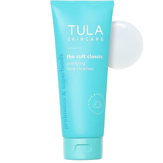 TULA Skin Care Cult Classic Purifying Face Cleanser - Gentle and Effective Face Wash, Makeup Remo... | Amazon (US)