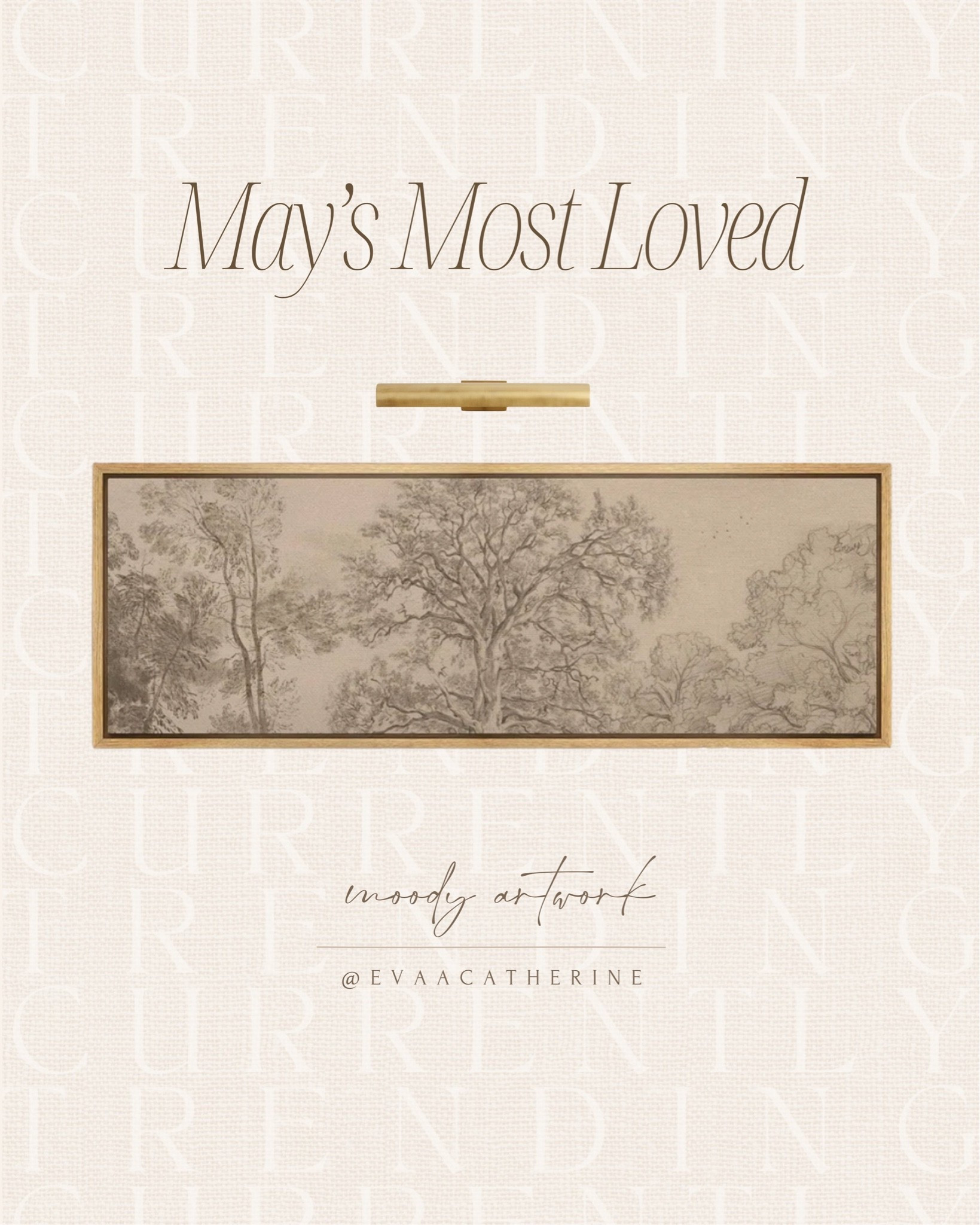 This tree painting gets asked about more than almost anything else in our home. It brings so much depth and mood to the room without overwhelming the space, and somehow feels both timeless and collected. One of those pieces that quietly makes the entire room feel finished.

What was your most-loved home find this month?

#homedecor #interiordesign #vintagedecor #neutralhome #casachicollo

moody artwork, vintage inspired art, neutral home decor, framed artwork, collected home, timeless interiors, brown bedroom, organic modern, traditional decor, wall art inspiration, designer details, cozy home, layered interiors, warm neutrals, home styling

#LTKHome