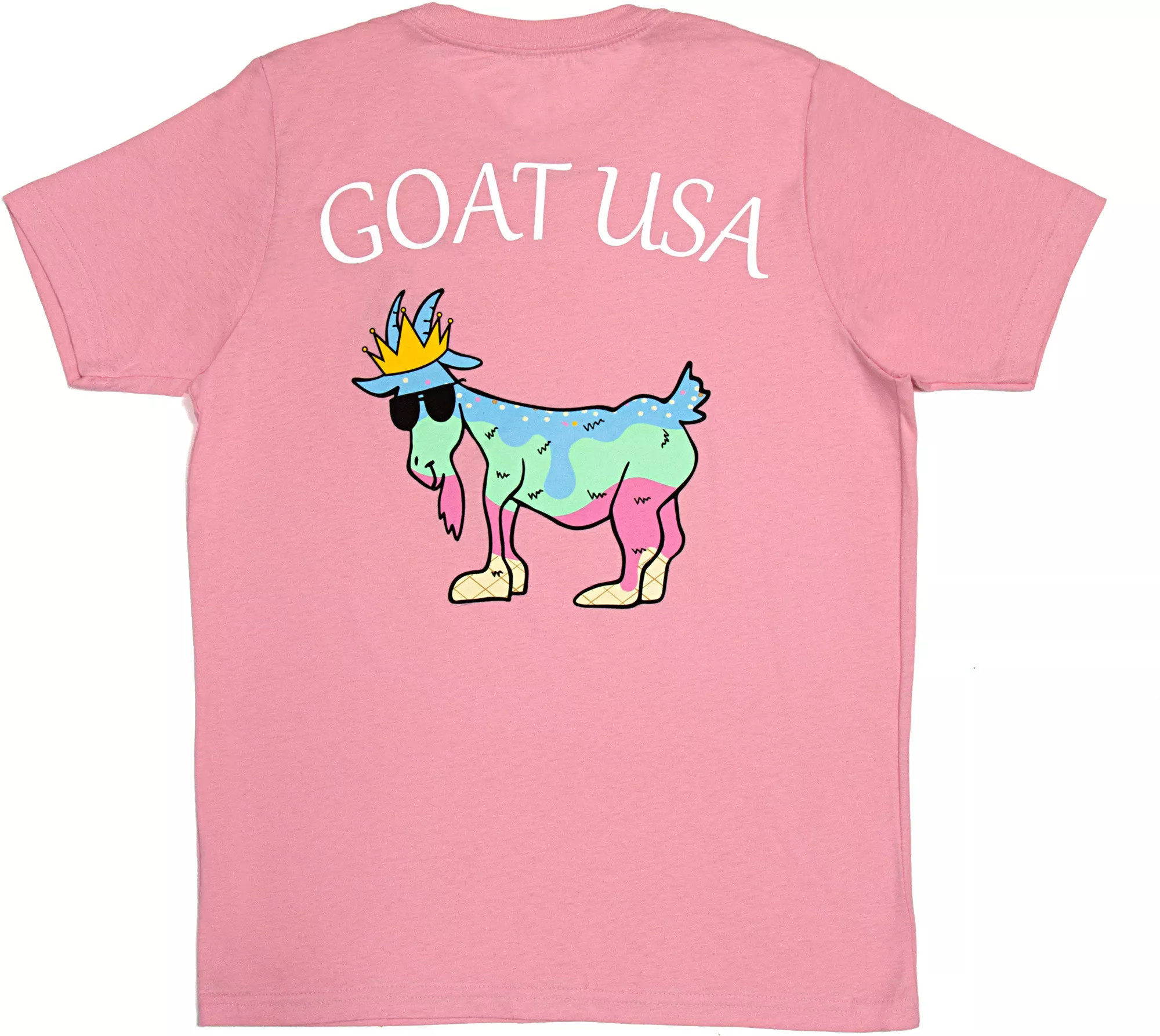 GOAT USA Ice Cream T-Shirt, Men's, Small, Pink | Great Father's Day Gift | DICK'S Sporting Goods