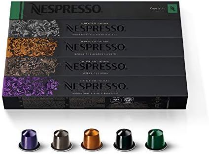 Nespresso Capsules OriginalLine, Ispirazione Variety Pack, Medium & Dark Roast Espresso Coffee, 5... | Amazon (US)