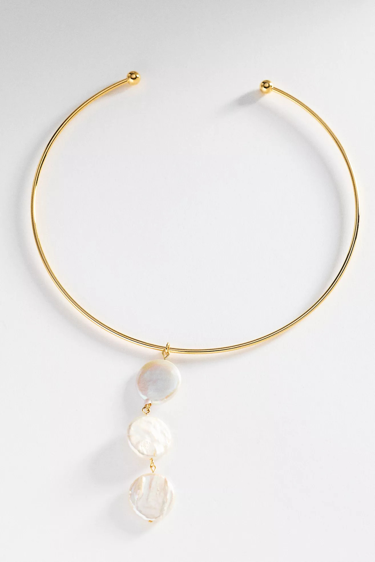 Freshwater Pearl Collar Statement Necklace | Anthropologie (US)