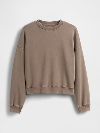 VintageSoft Wedge Crewneck Sweatshirt | Gap (US)