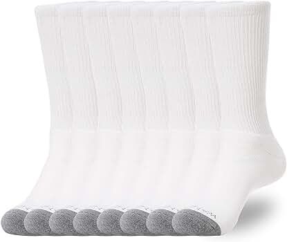 WANDER Women's Athletic Crew Socks 8 Pairs Cushion Running Socks for Women Sport Wicking Cotton S... | Amazon (US)