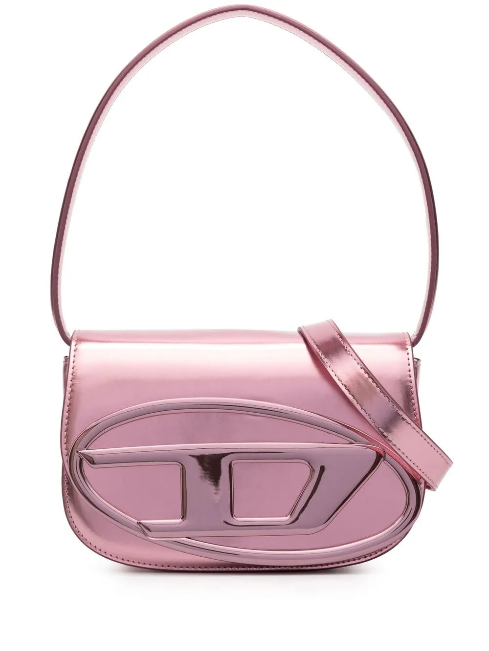 Diesel 1 DR Metallic Crossbody Bag - Farfetch | Farfetch Global