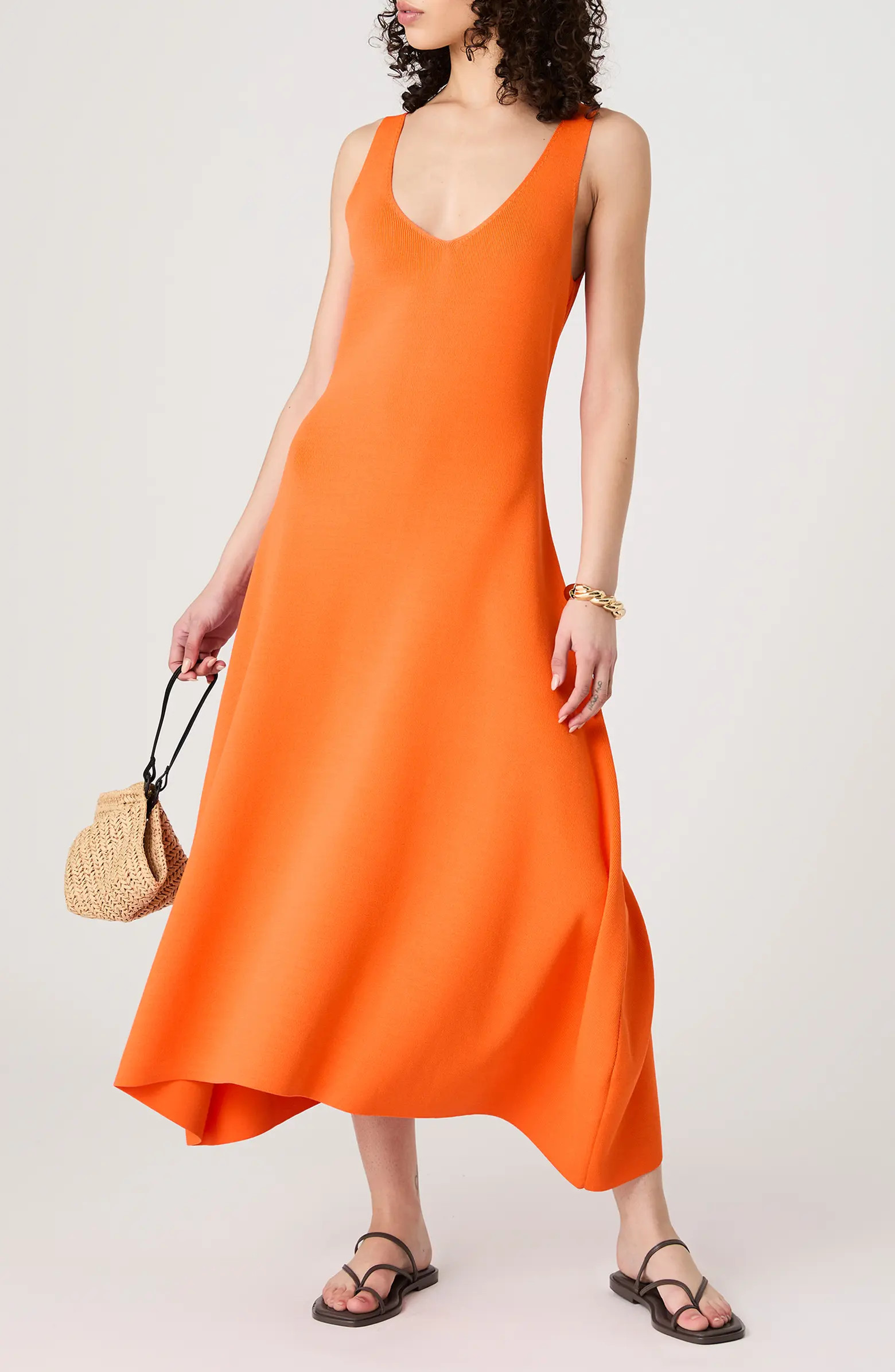 French Connection Knit Fit & Flare Midi Dress | Nordstrom | Nordstrom