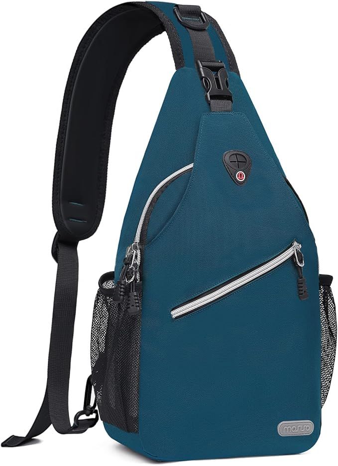 MOSISO Sling Backpack, Multipurpose Crossbody Shoulder Bag Travel Hiking Daypack | Amazon (US)