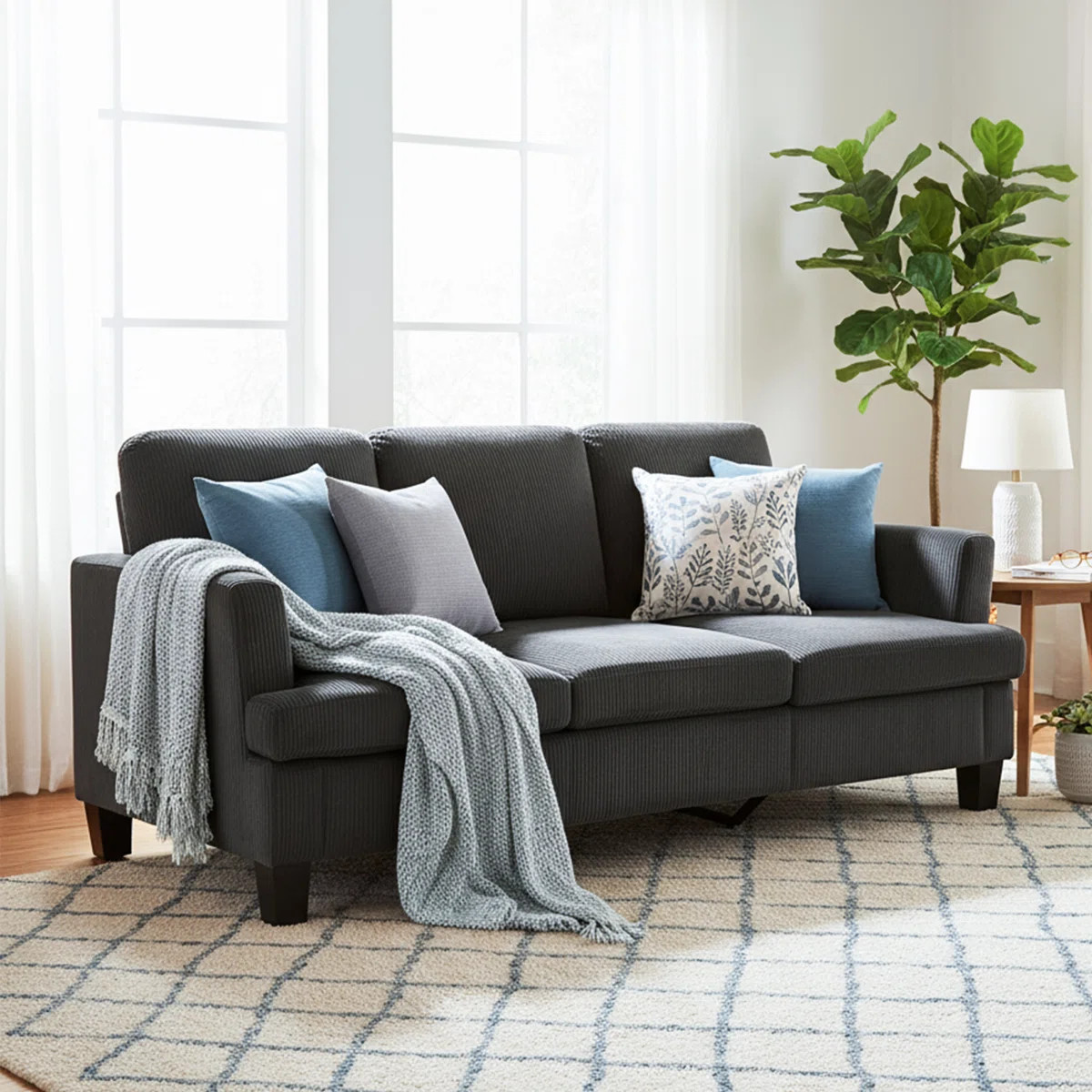 Ebern Designs Hana Upholstered Sofa | Wayfair | Wayfair North America