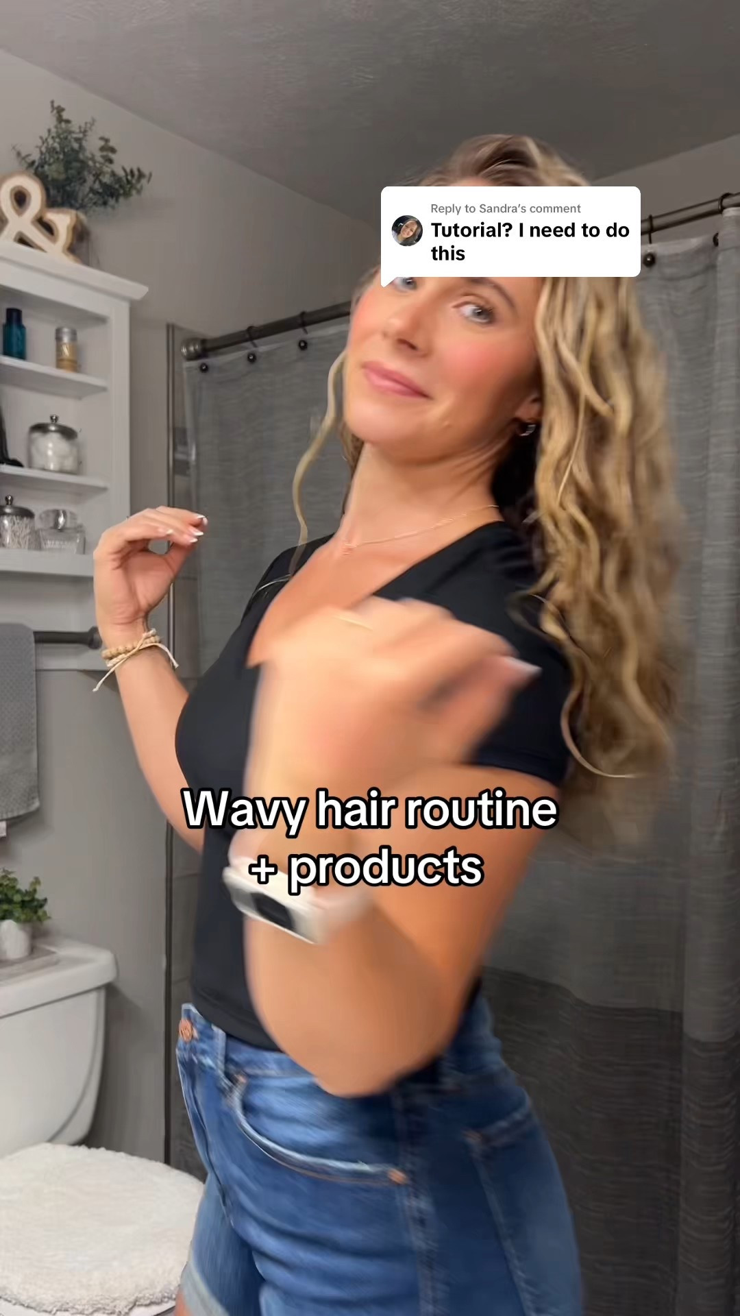 Wavy hair routine & tips! 
👇🏼
First make sure you use a leave in conditioner- rake through with a wide tooth comb 

1. Not your mothers curl cream - rake through- use bounce curl brush-  then scrunch

2. NYM purple mouse - prayer hands to get product dispersed, then scrunch

3. NYM flash freeze gel or custard- rake, don’t break up clumps, then scrunch

4. Scrunch out extra moisture and water with microfiber towel 

5. Diffuse or air dry 

6. Use oil to break the gel cast and “scrunch the crunch”


#LTKWorkwear #LTKActive #LTKBeauty