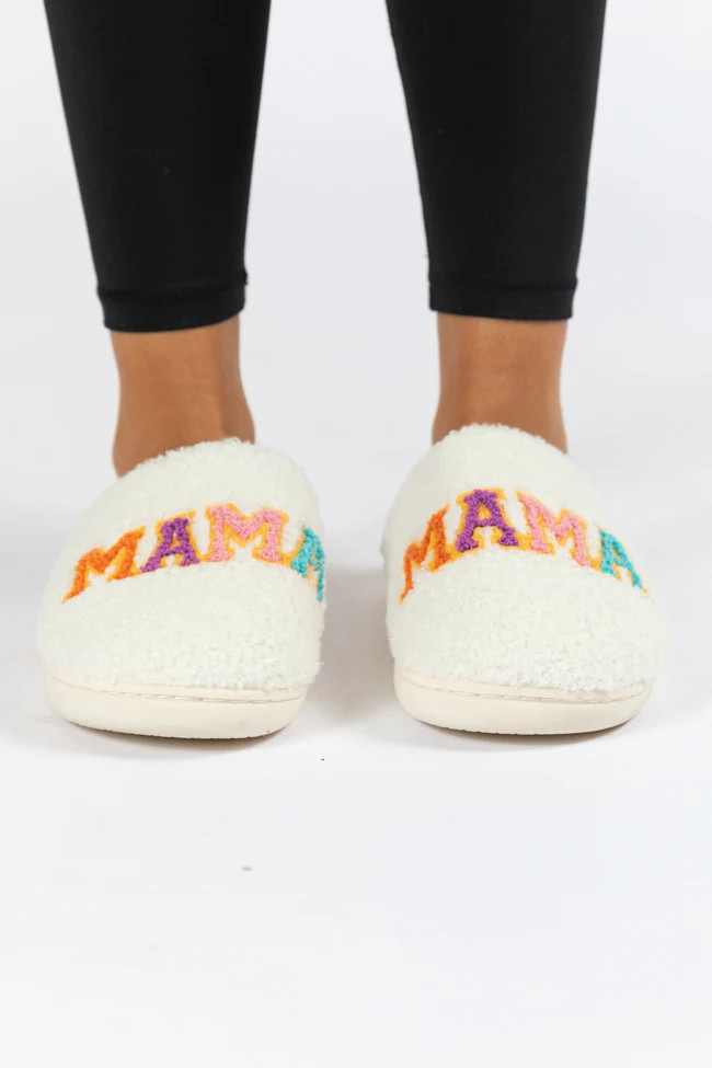 Mama Slippers DOORBUSTER | Pink Lily