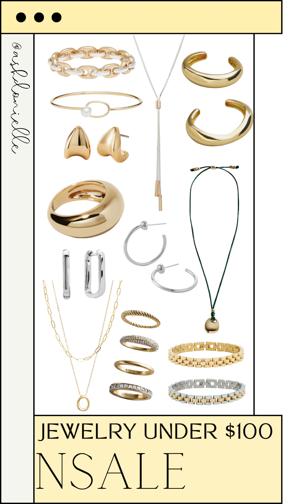 Nordstrom anniversary sale jewelry under $100! Affordable jewelry Gold jewelry Silver jewelry Everyday jewelry Layered necklaces Stackable rings Statement earrings Waterproof jewelry Minimalist jewelry Old money jewelry 

 #LTKSeasonal #LTKSaleAlert