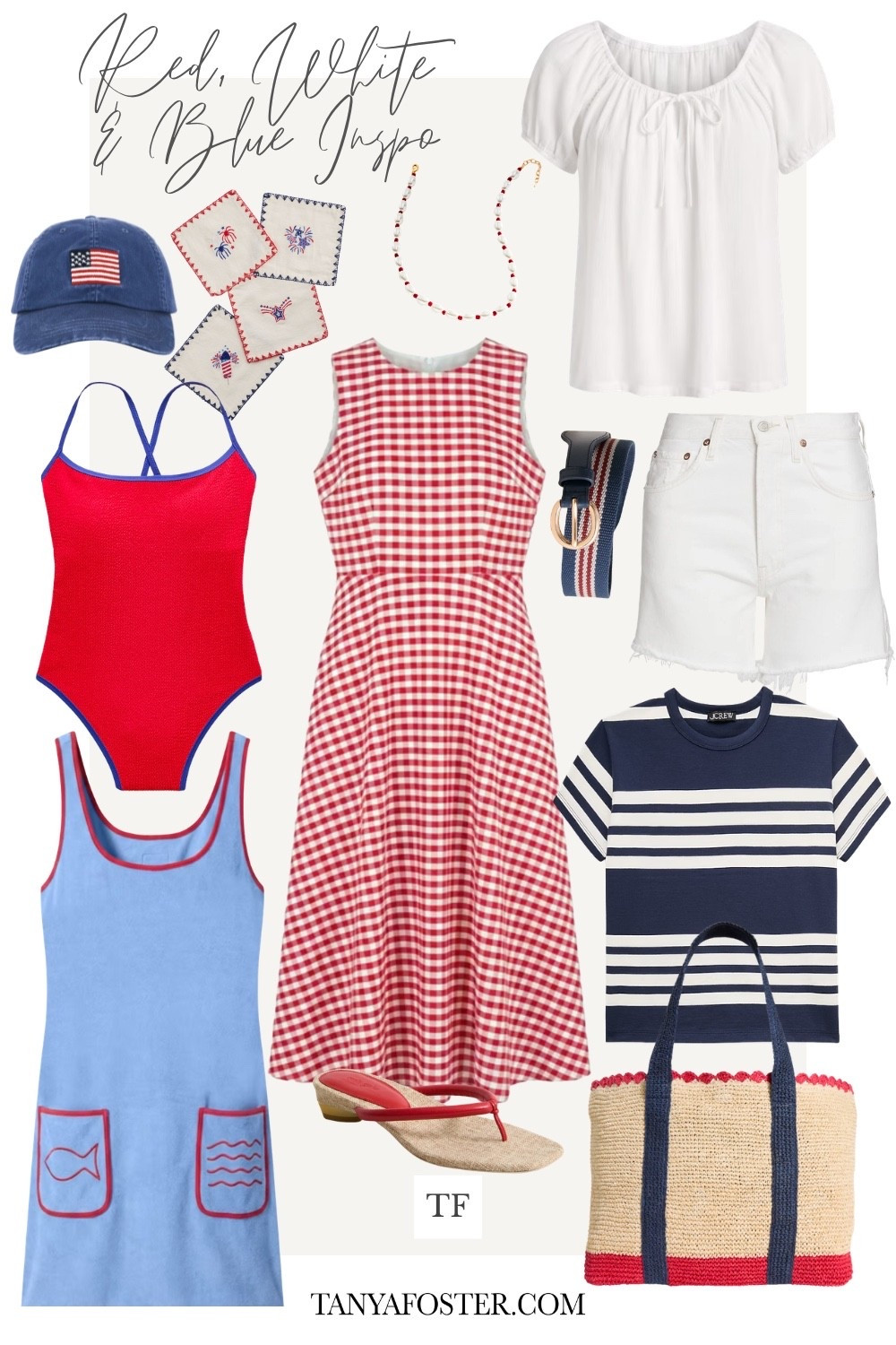 Red white and blue! Fourth of July outfit inspo 🇺🇸

#LTKSeasonal #LTKootd