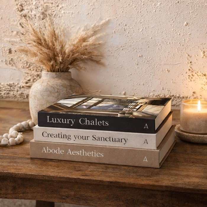 Array & Arrow Decorative Book Set of 3 for Home Decor | Hardcovered Book Set for Home Decor | Cof... | Amazon (US)