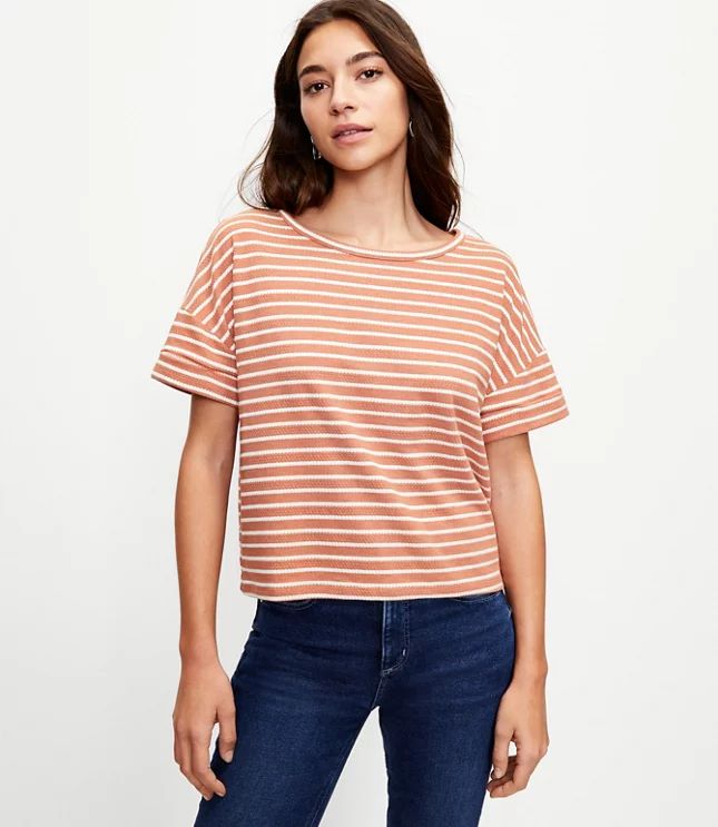 Dot Stripe Tee | LOFT